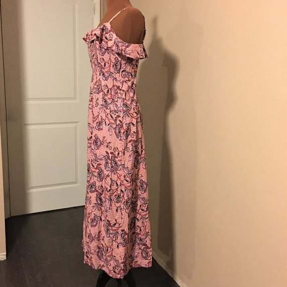 HOPE & HARLOW Bazaar Floral Maxi Dress  |  Size 6 - Picture 5 of 13